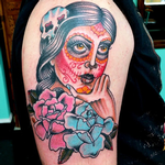 Tattoos - Sugar Skull Lady - 101637